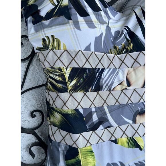 jets australia bandeau One Piece Tropical Print - Size 8 - Multicolored - Picture 8 of 16